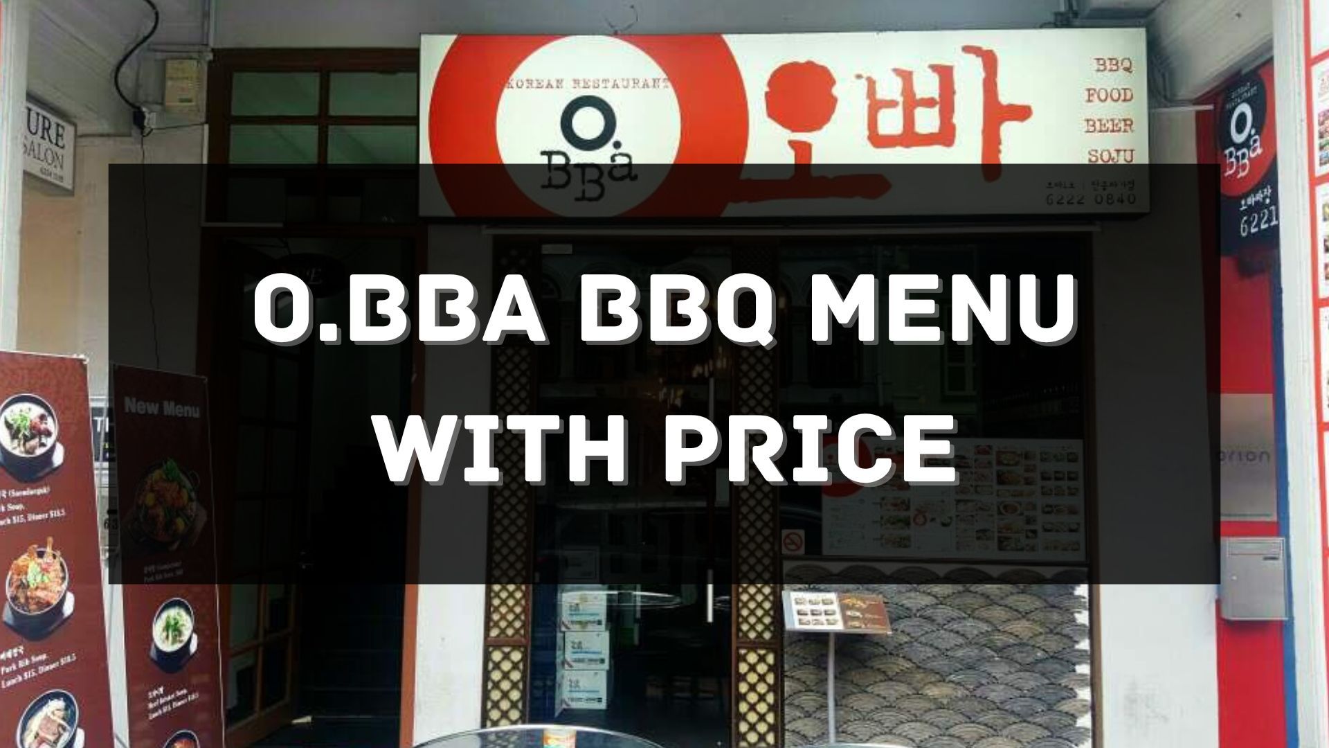 o.bba bbq menu with price singapore