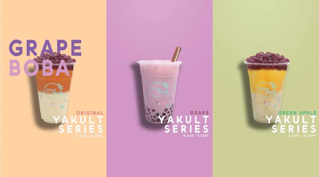 yakult series playmade menu