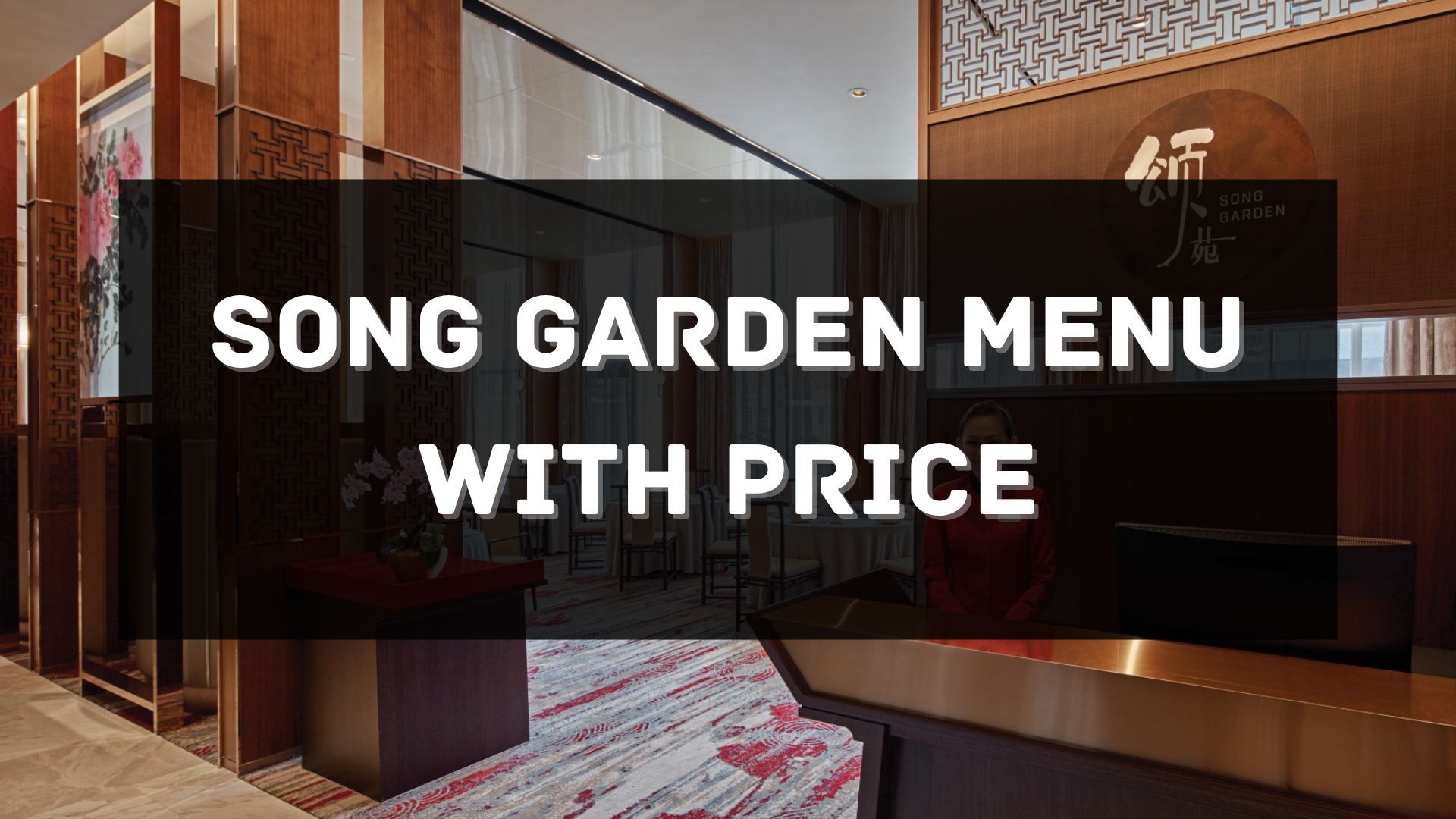 song garden menu with price singapore