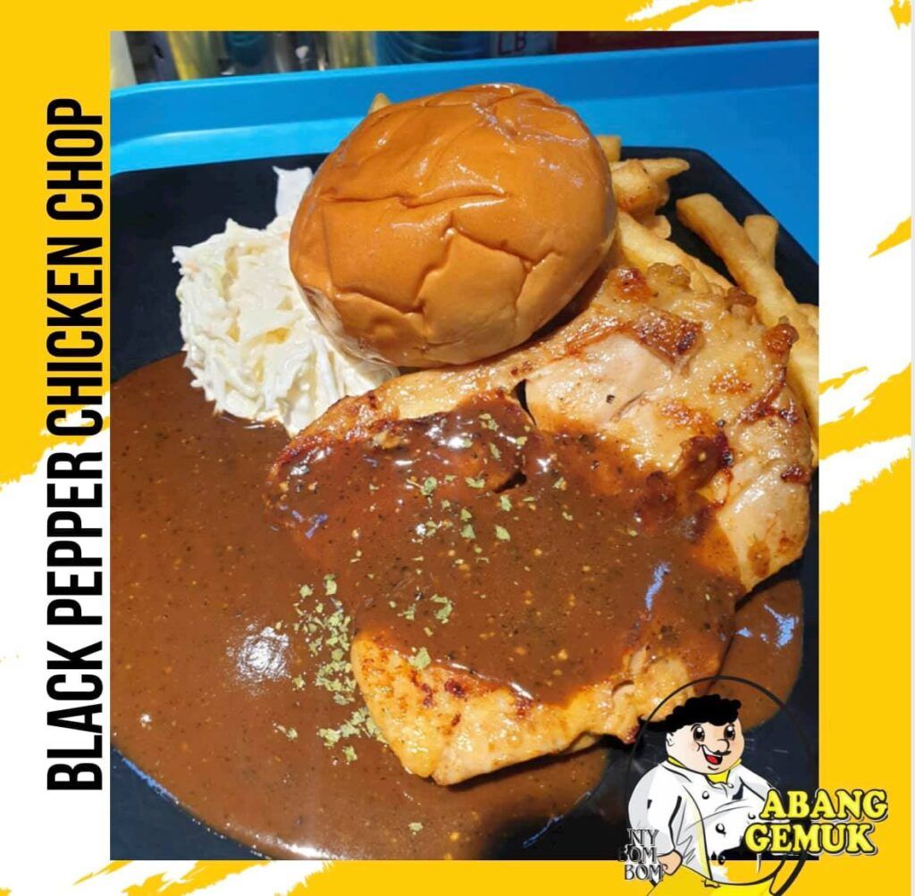 Black Pepper Chicken Chop