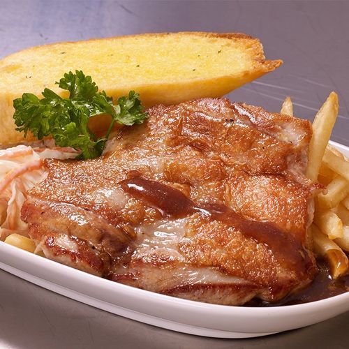 Chicken Chop with Fries