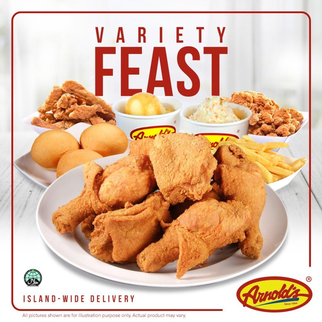 Variety feast combo meal