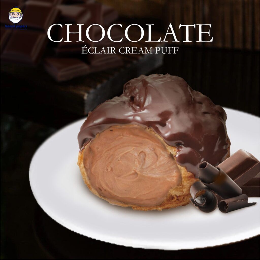 Chocolate Eclair cream puff