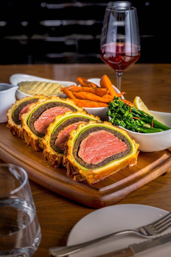 Most popular dish is the Beef Wellington