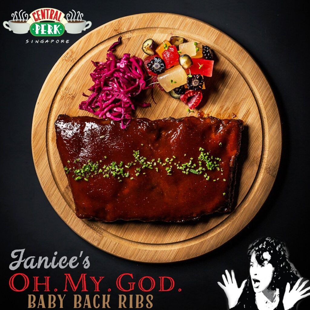 Janice's Oh My God Baby Back ribs