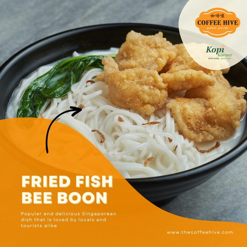 Fried Fish Bee Hoon soup