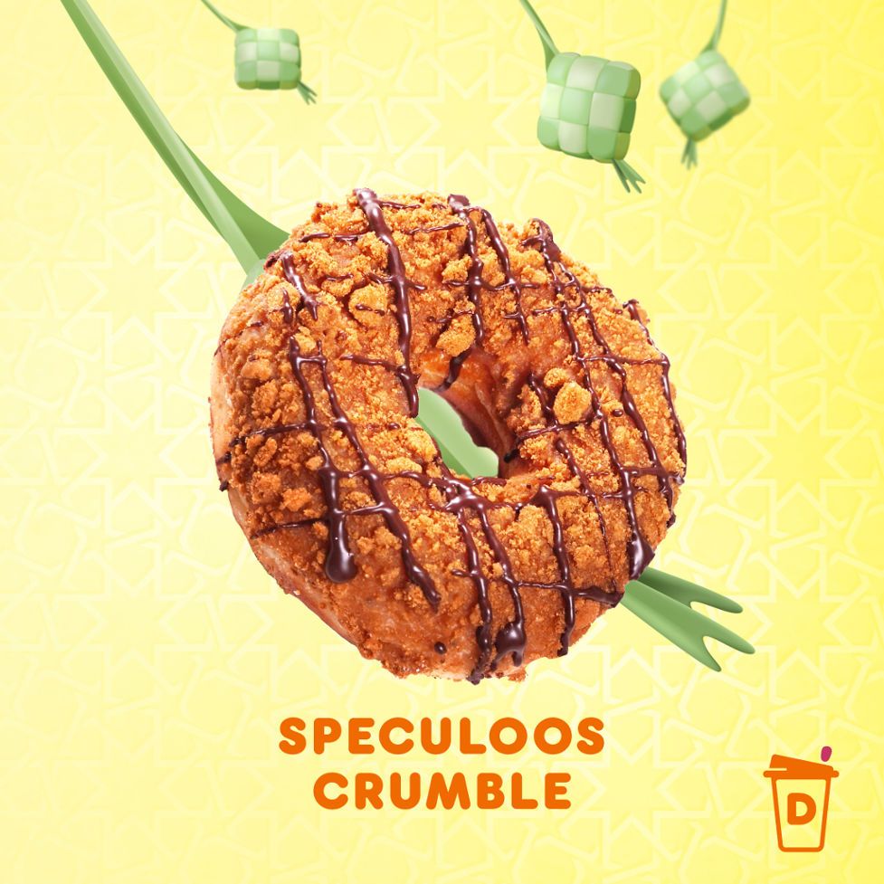 Speculoos Crumble as premium donut