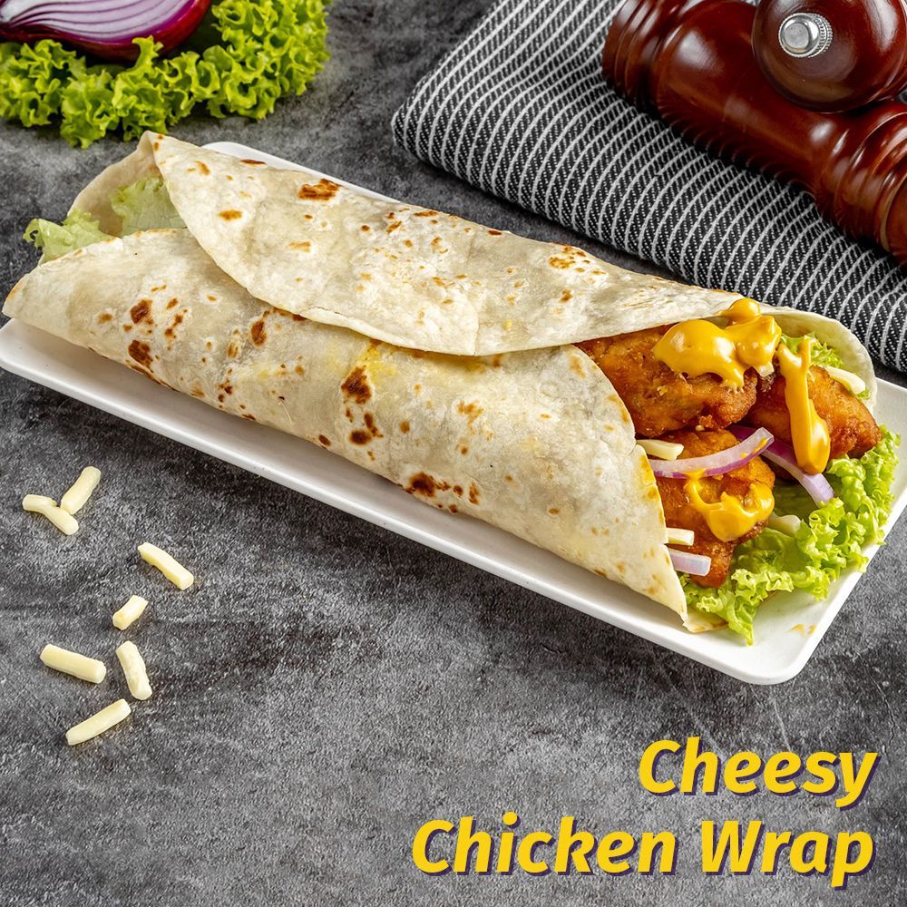 Cheesy Chicken wrap