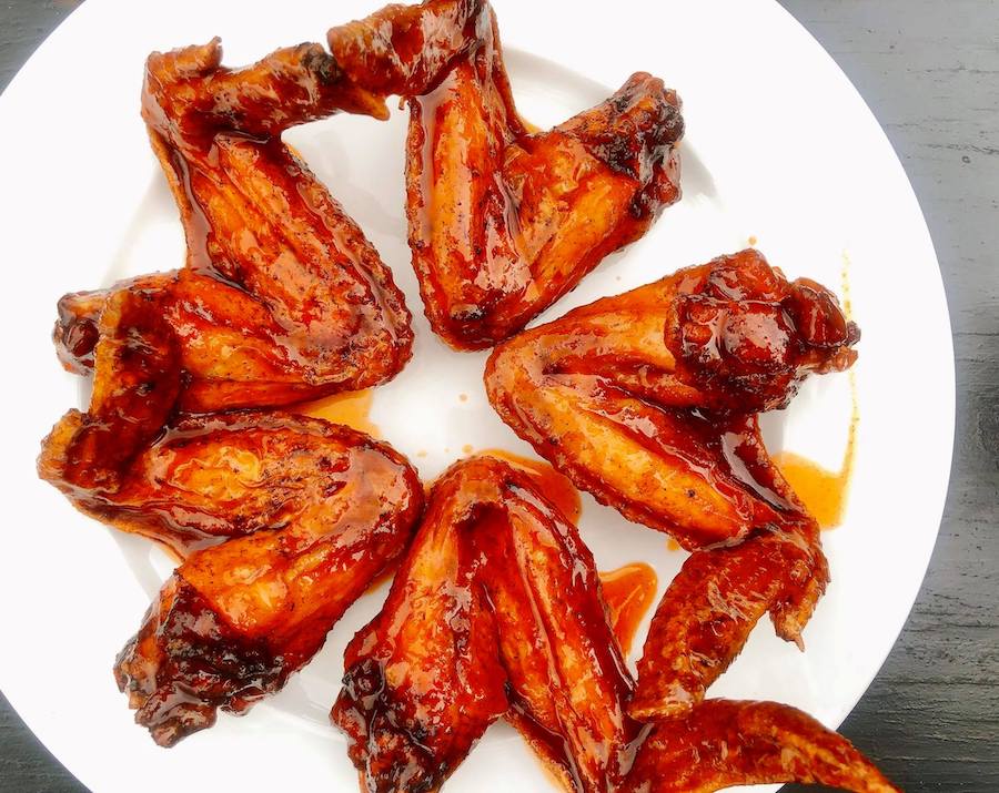 Hot honey wings