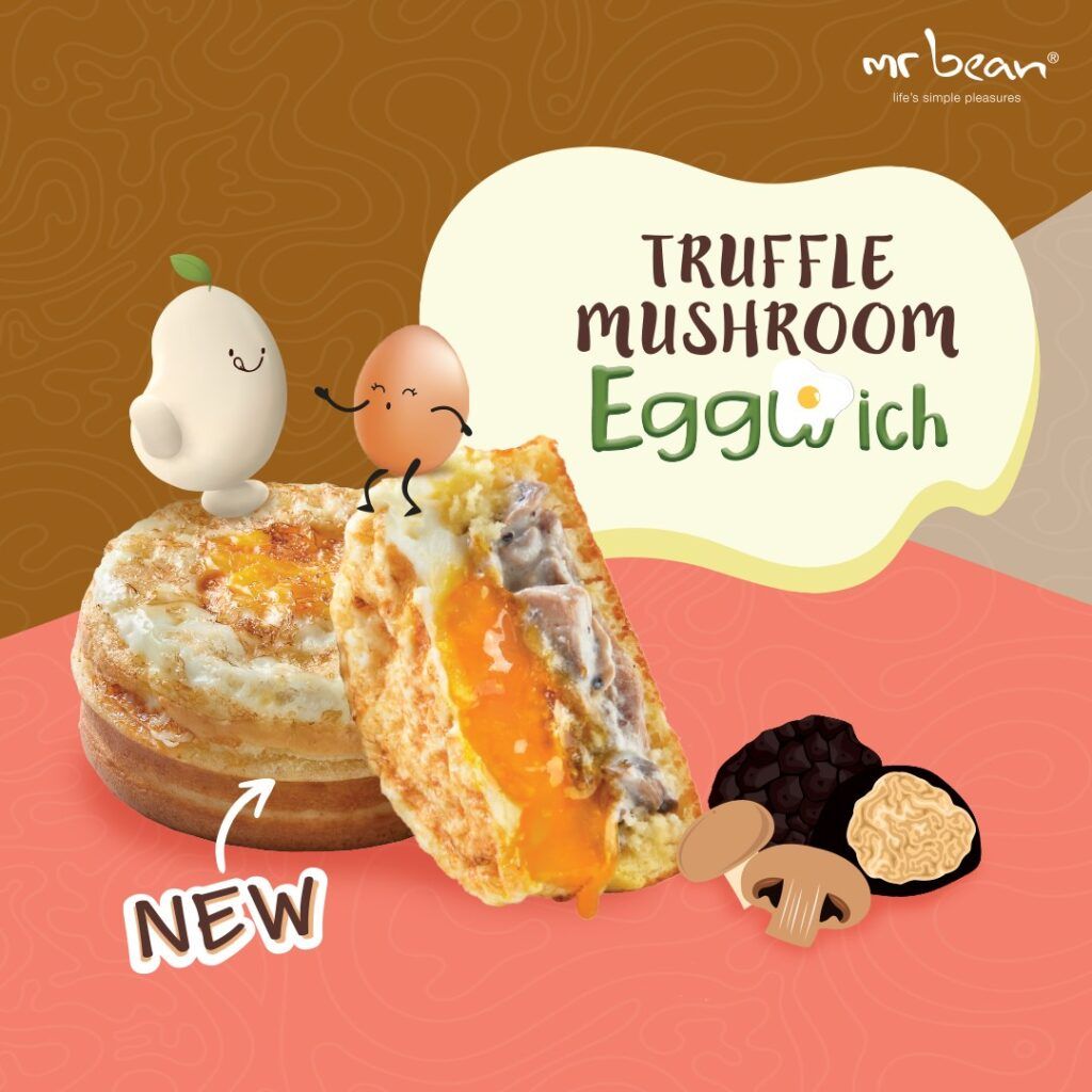 New Truffle Mushroom eggwich