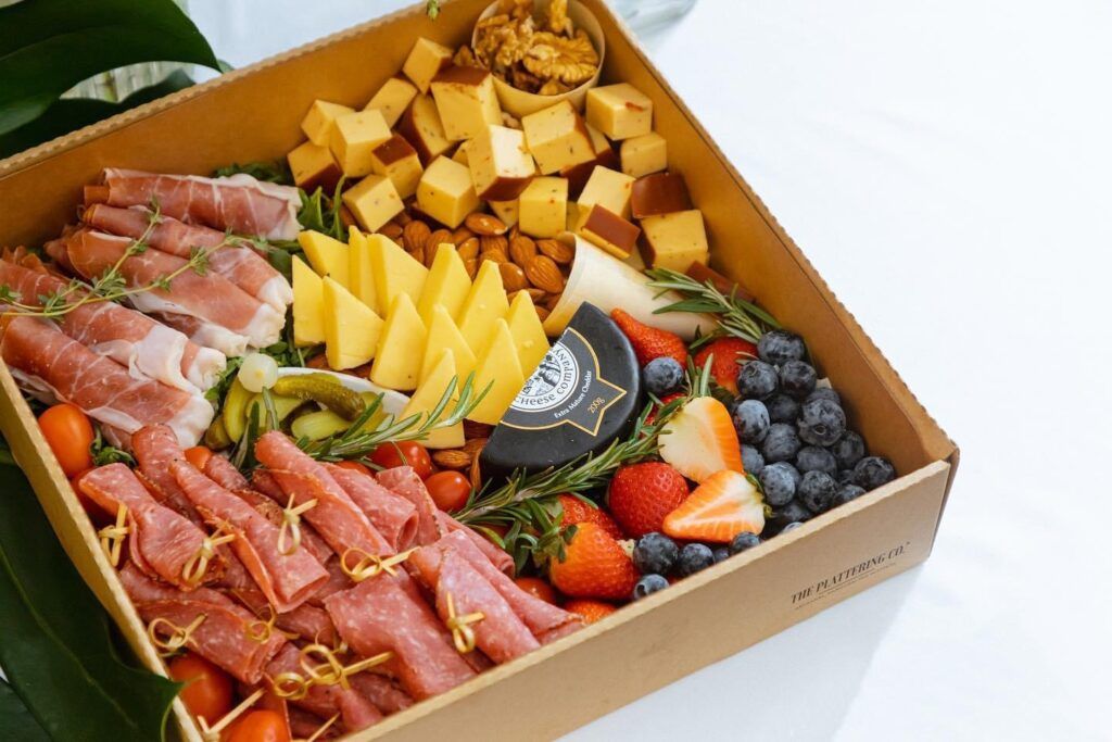 Gourmet Cheese and Fruits platter
