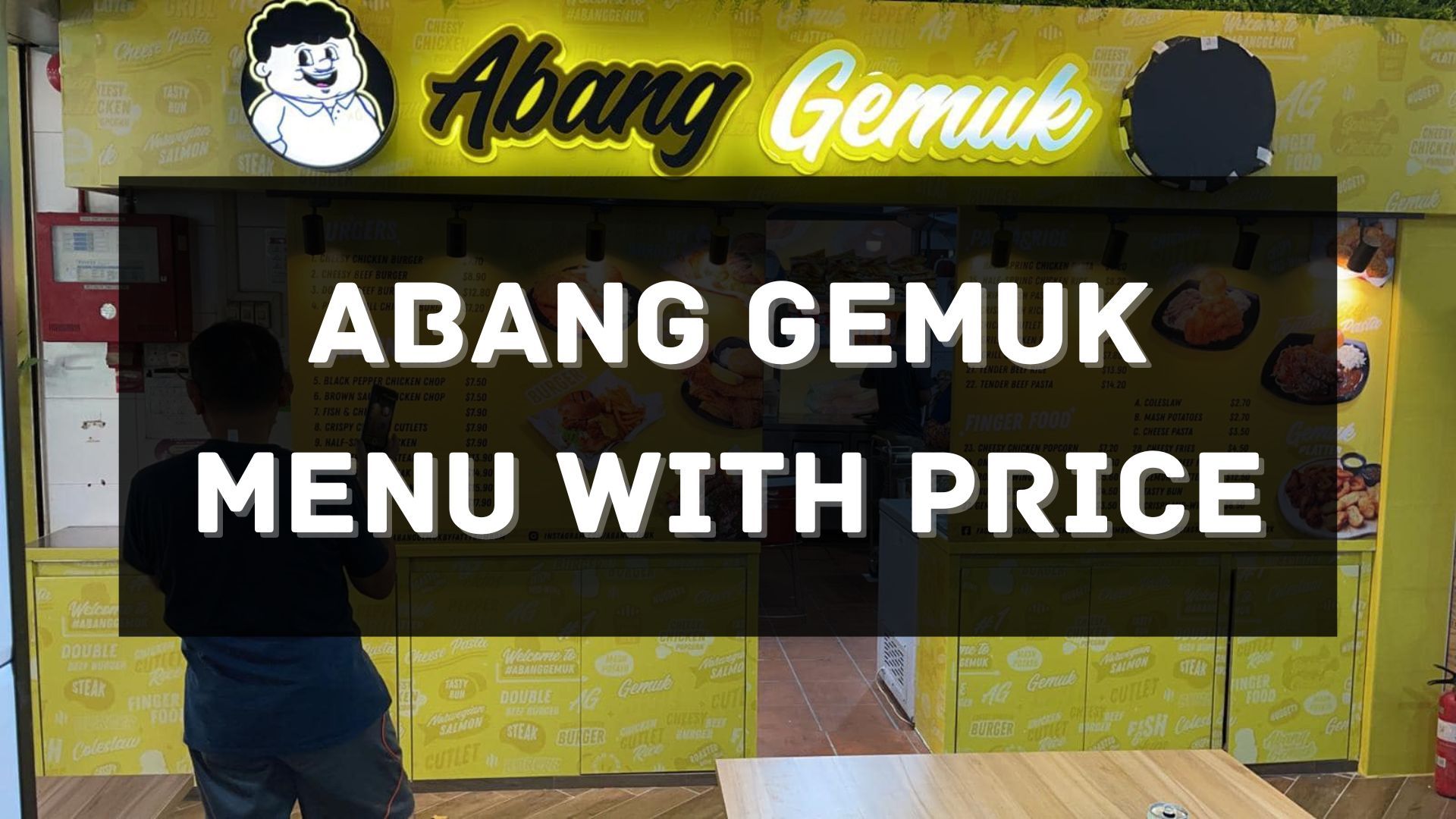 abang gemuk menu with price