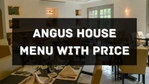 angus house menu with price