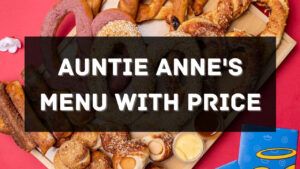 auntie anne's menu prices singapore