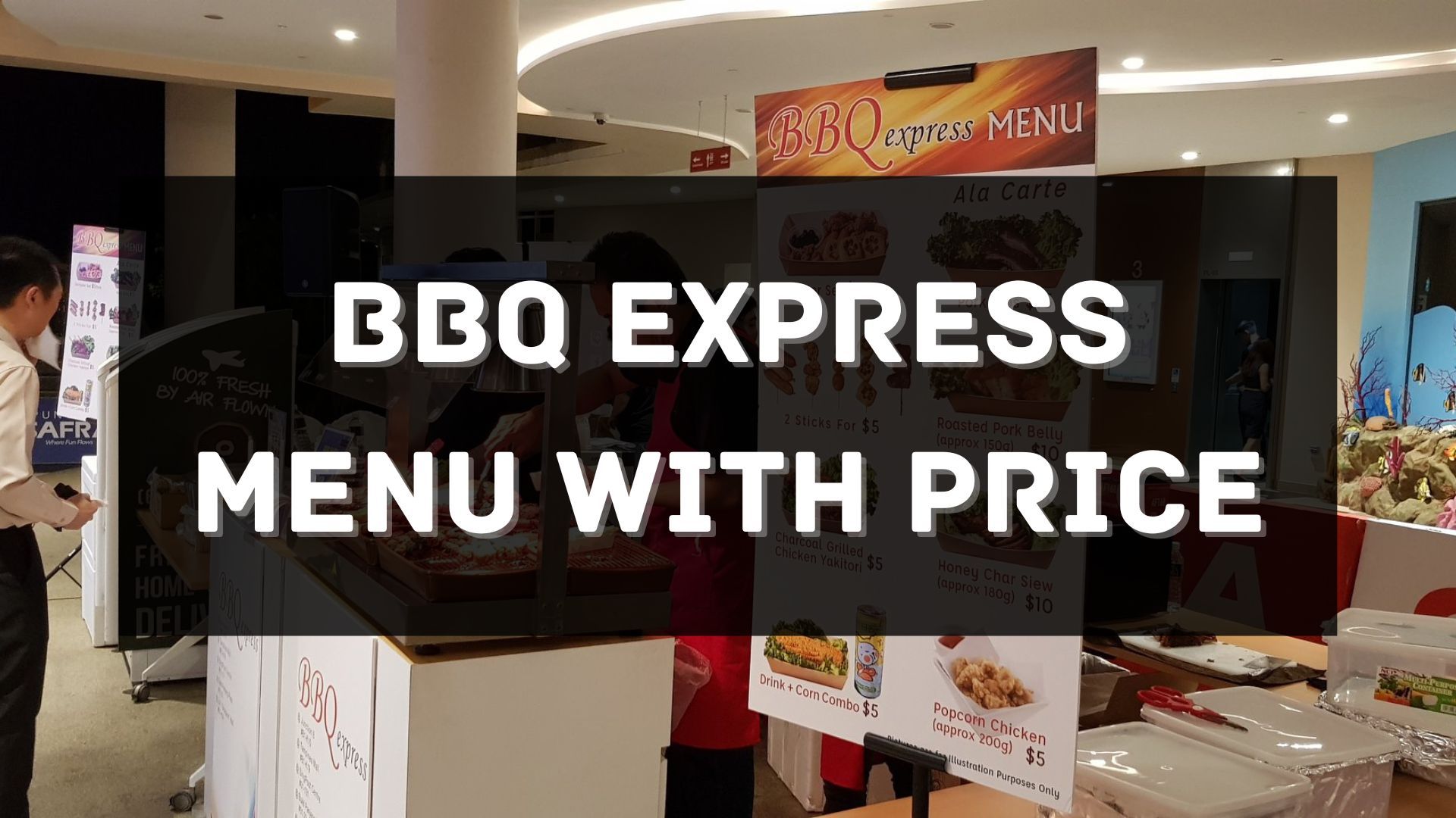 bbq express menu with price