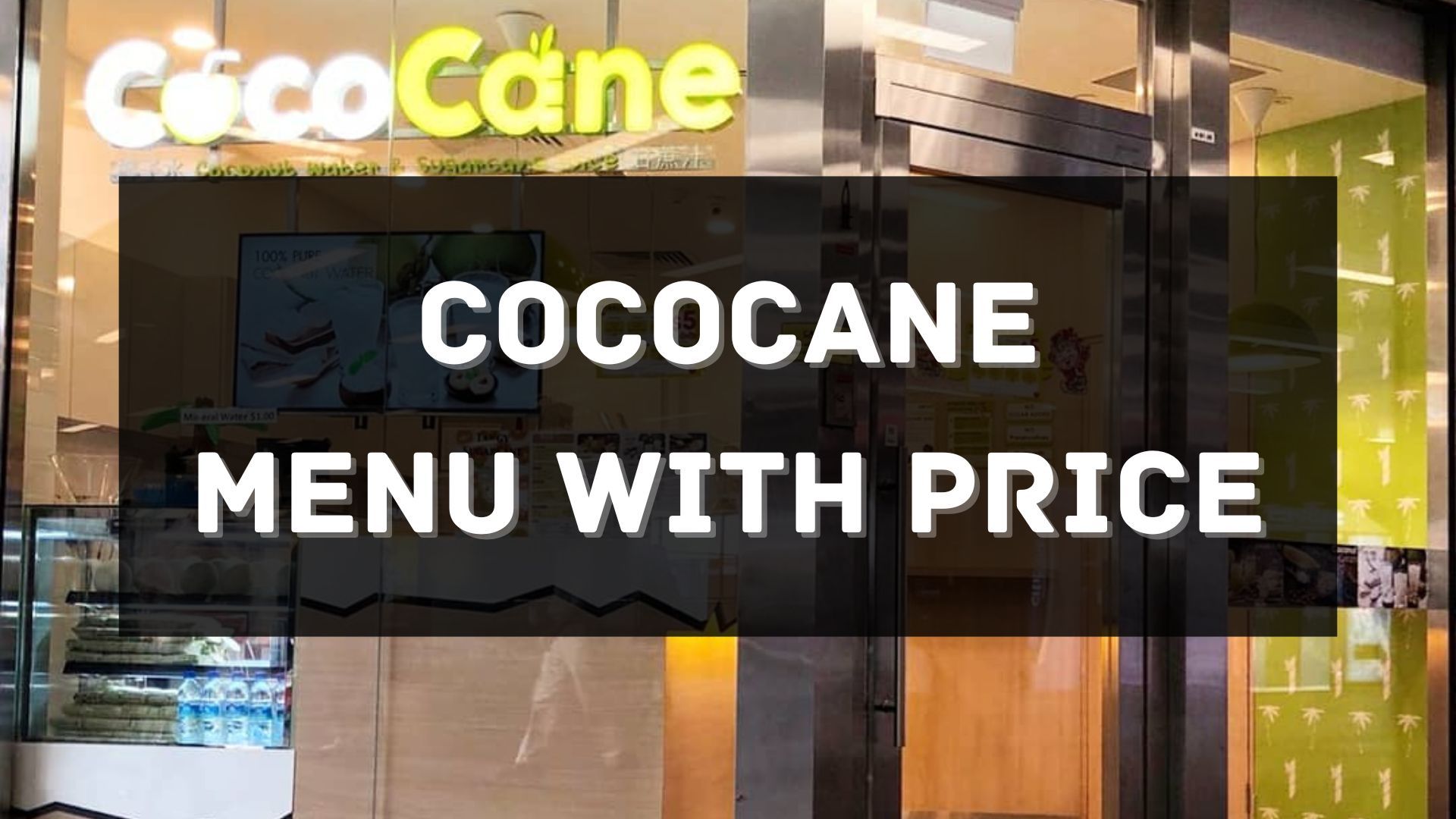 cococane menu prices singapore