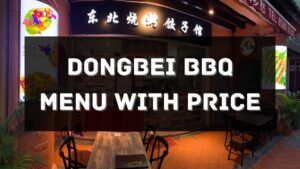 dongbei bbq menu prices singapore