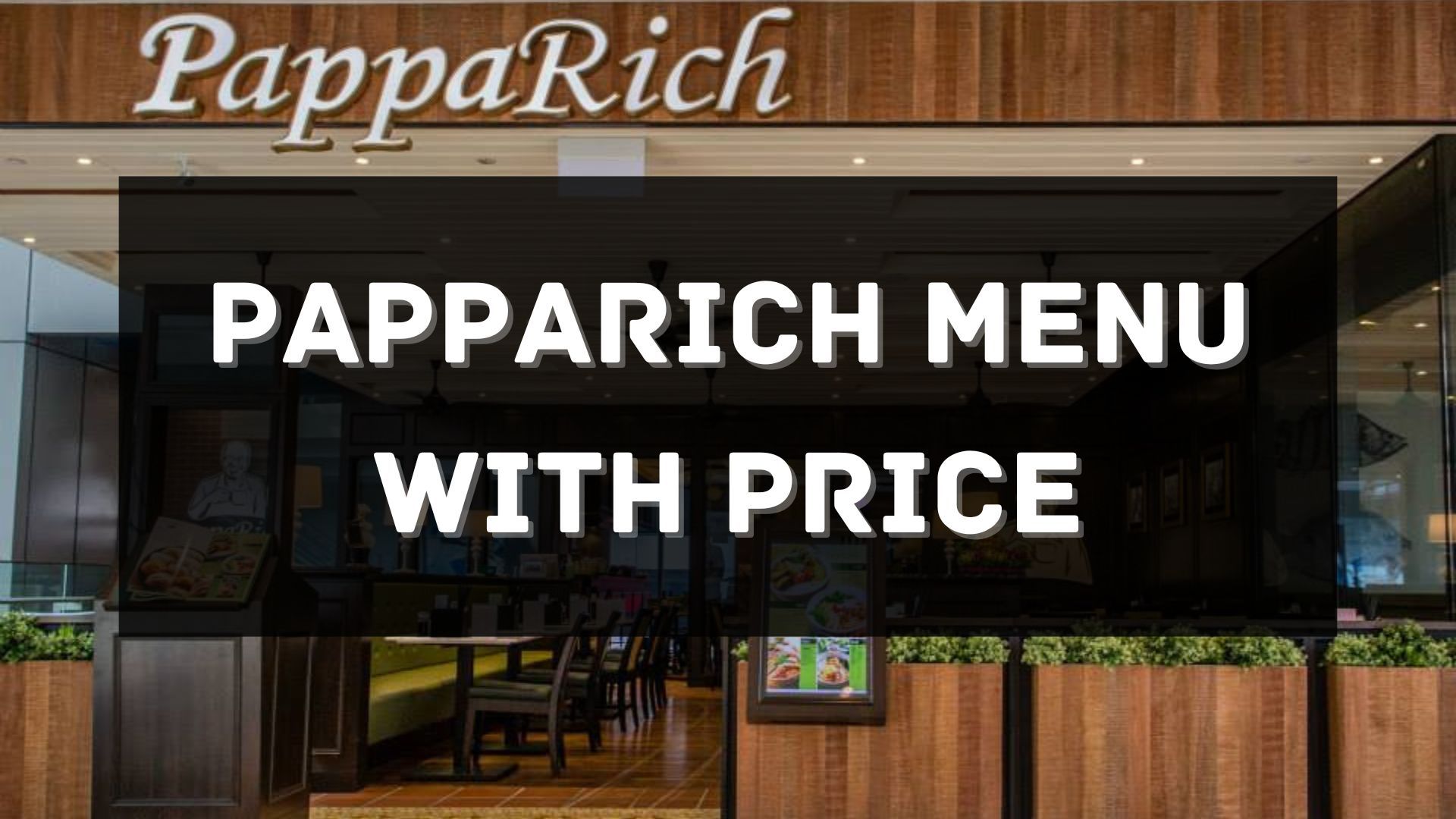 papparich menu prices singapore