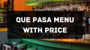 que pasa menu prices singapore