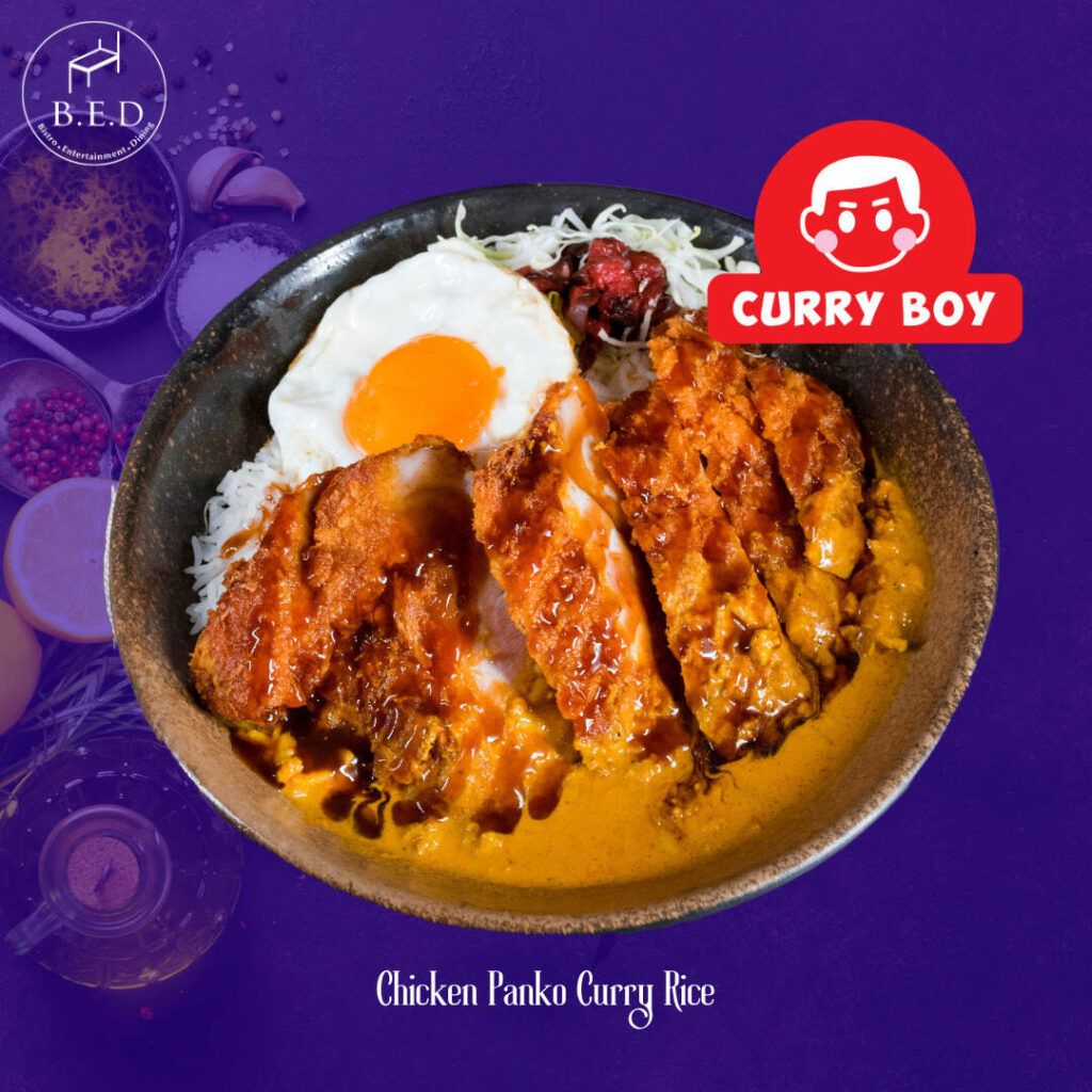 Chicken panko curry rice