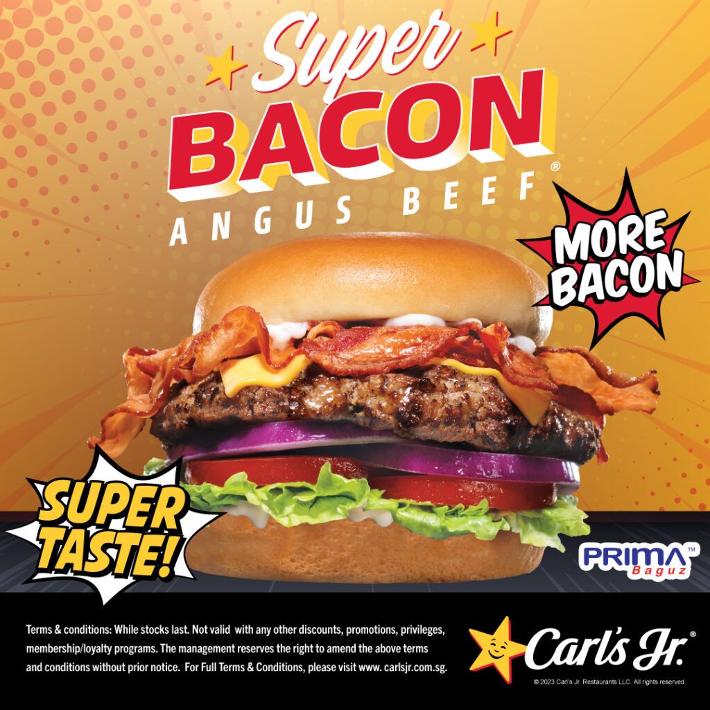 Super bacon angus beef burger