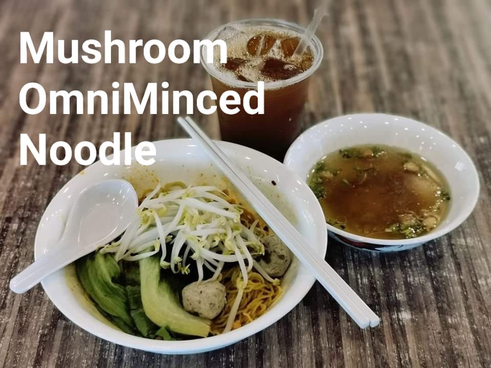 Mushroom OmniMinced noodles