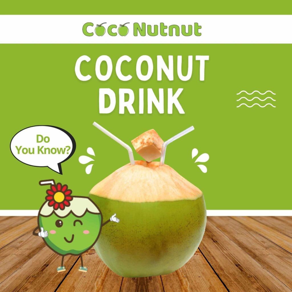 Fresh coconut juice