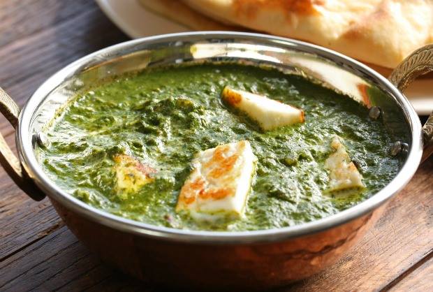 Palak paneer