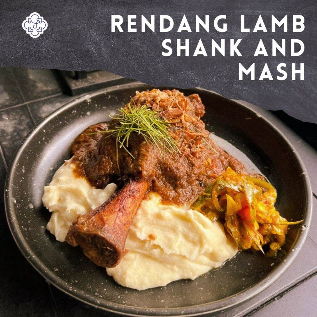 Lamb shank rendang