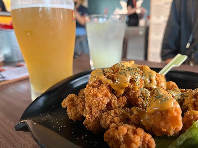 Laksa popcorn chicken