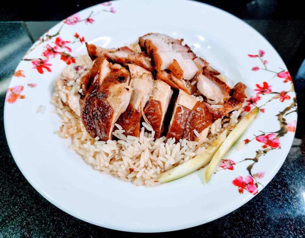 Roasted Duck rice
