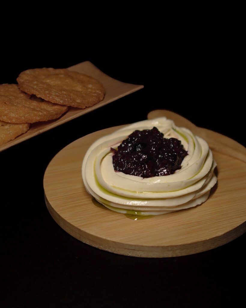 House whipped ricotta