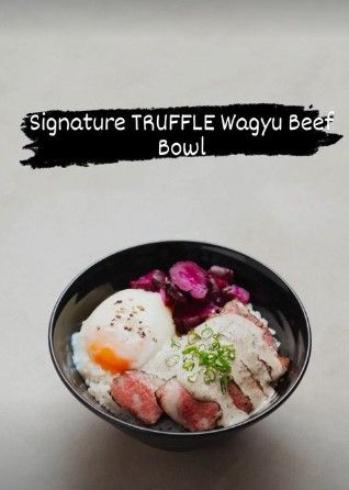 Singatur Truffle Wagyu Beef bowl