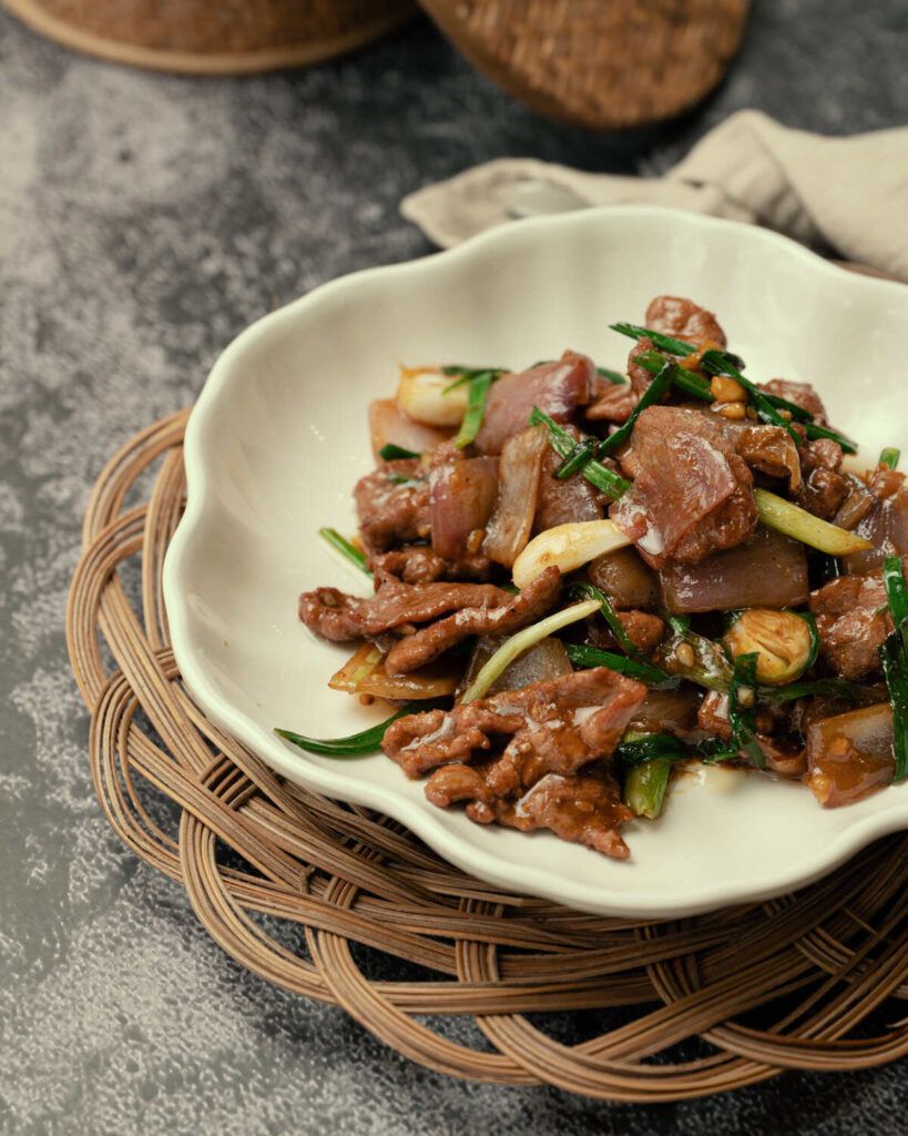 Ginger and Onion Beef