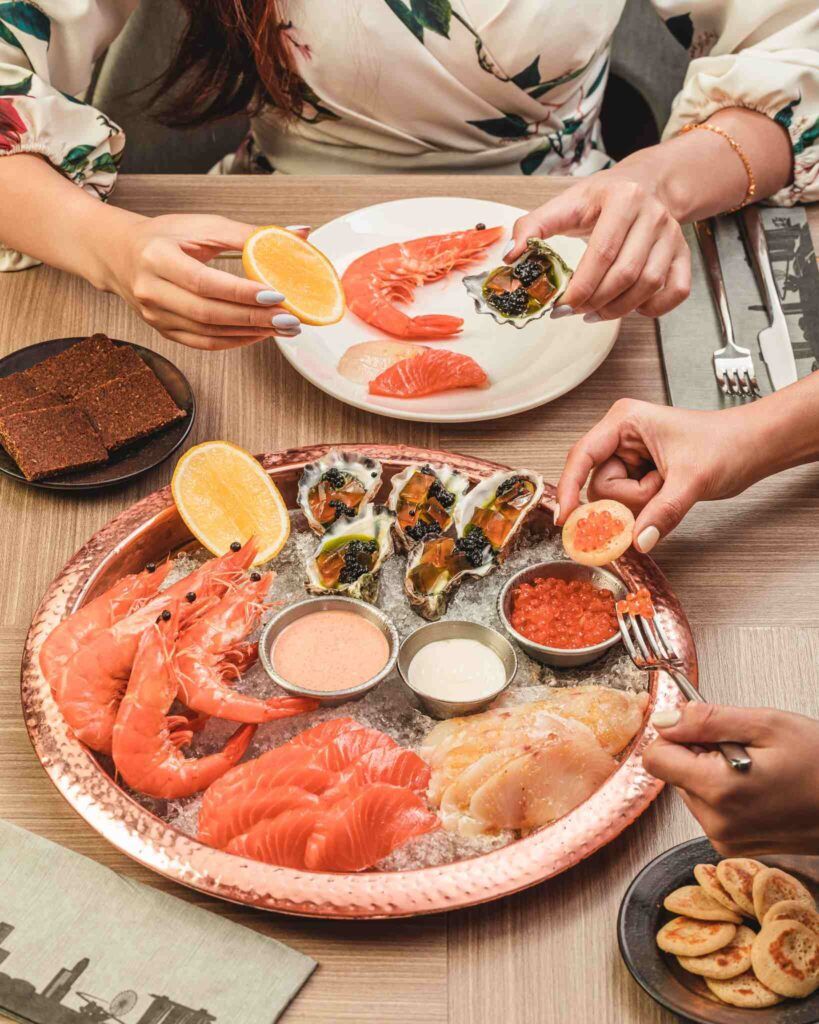 Signature Raw & Grilled Seafood Platter