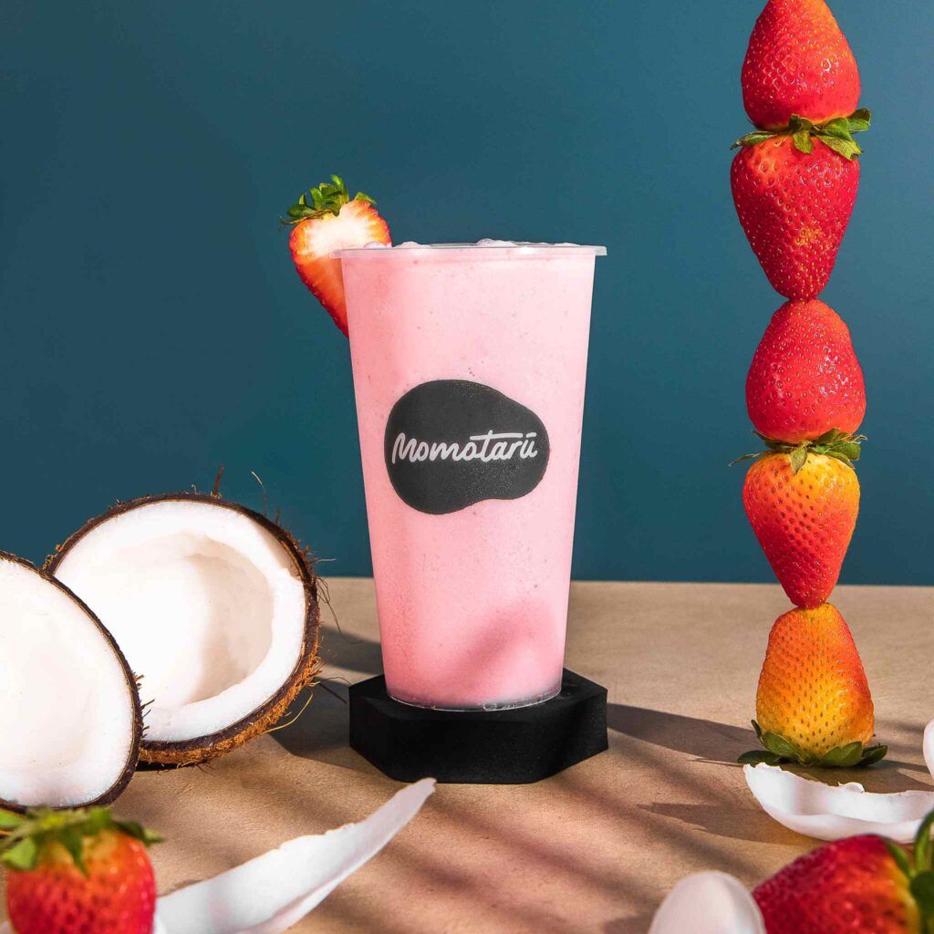 Strawberry coconut shake