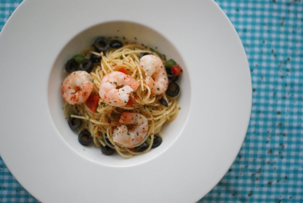 Prawn Aglio Olio