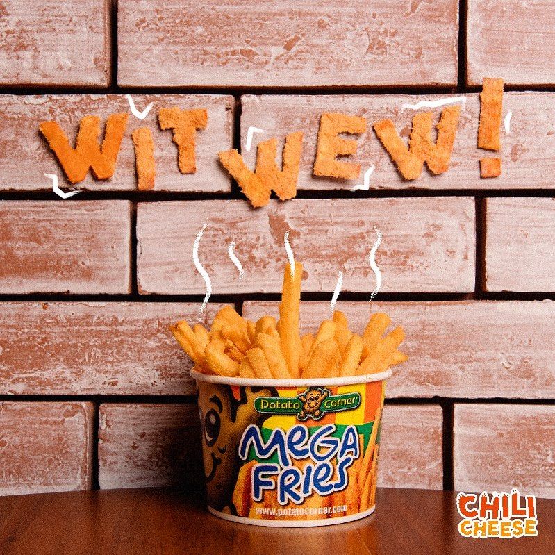 Chili Cheese flavor Mega Fries