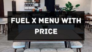 fuel x menu prices singapore