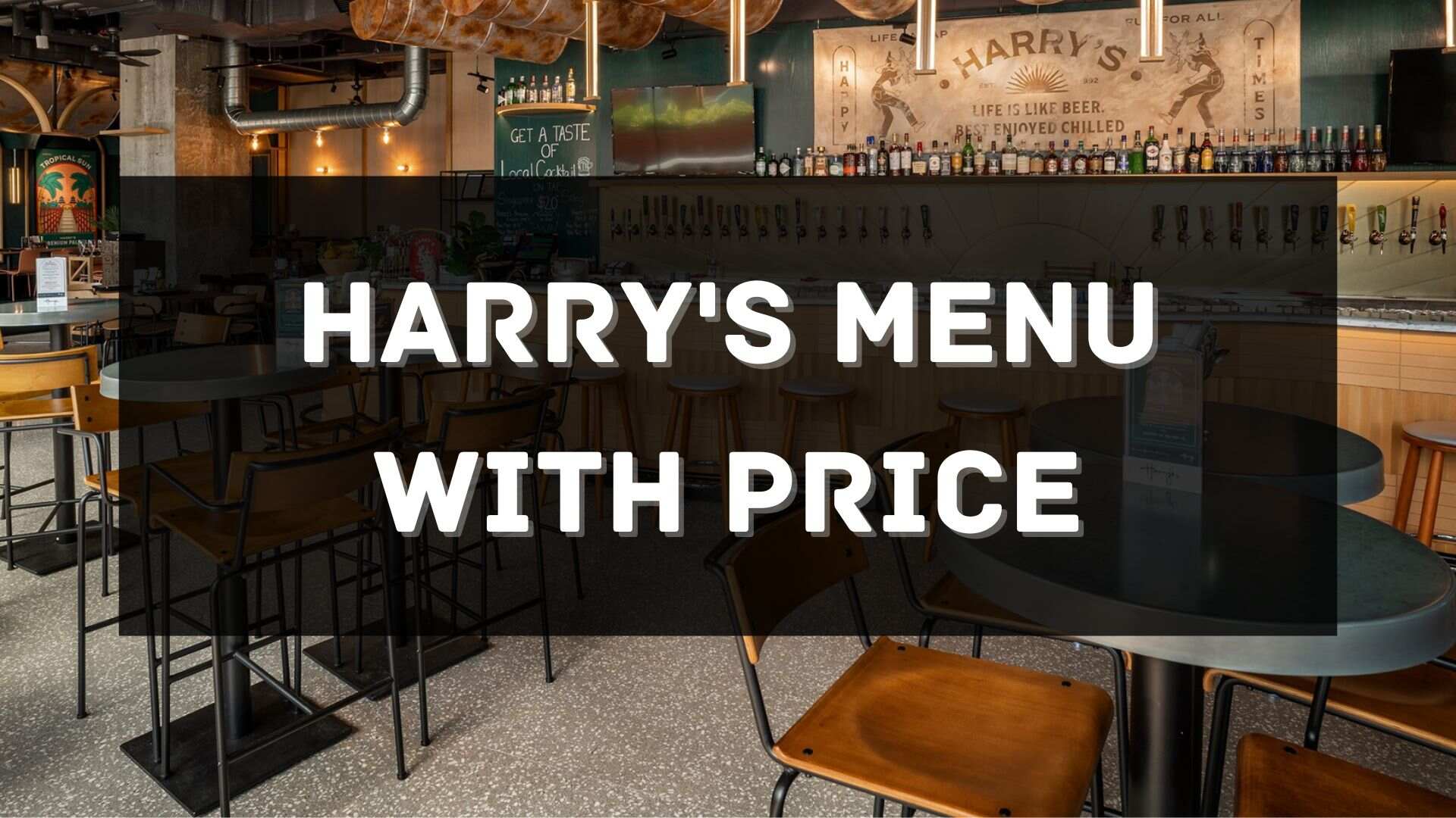 harry's menu prices singapore