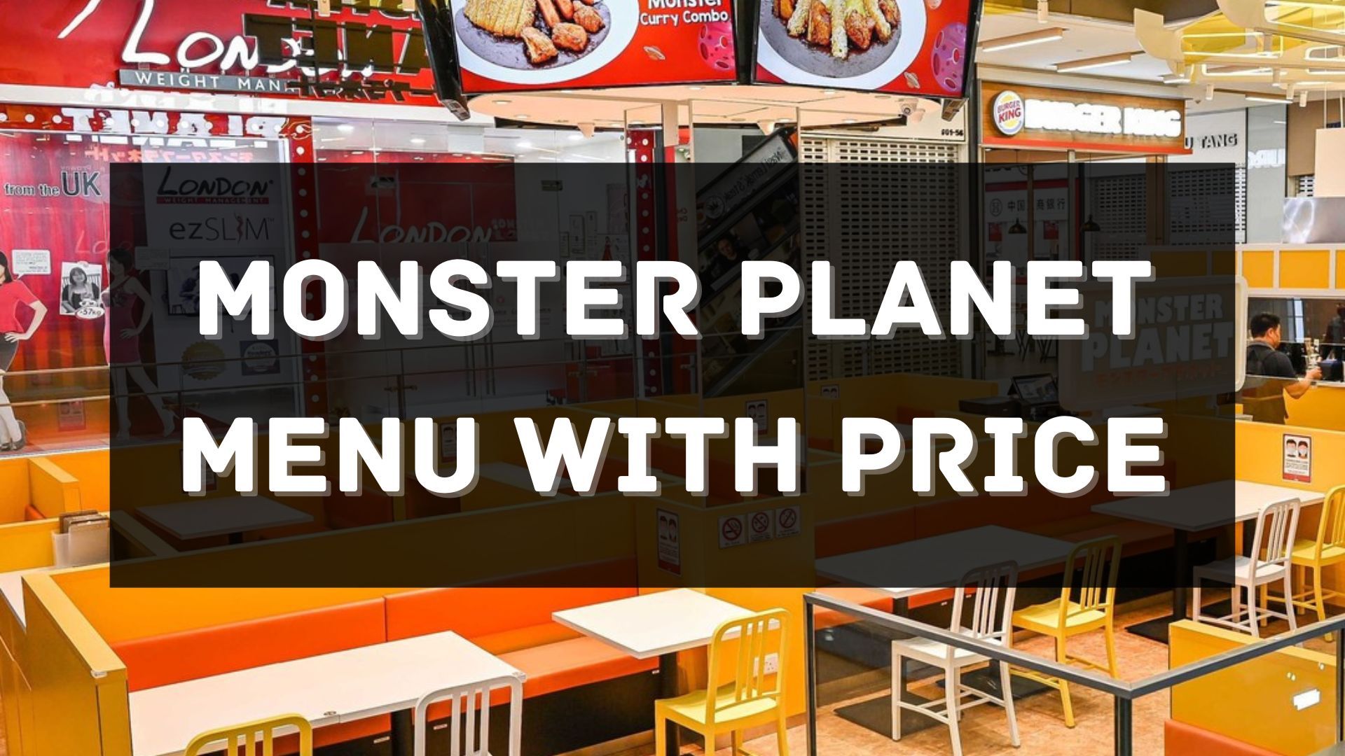 monster planet menu prices singapore