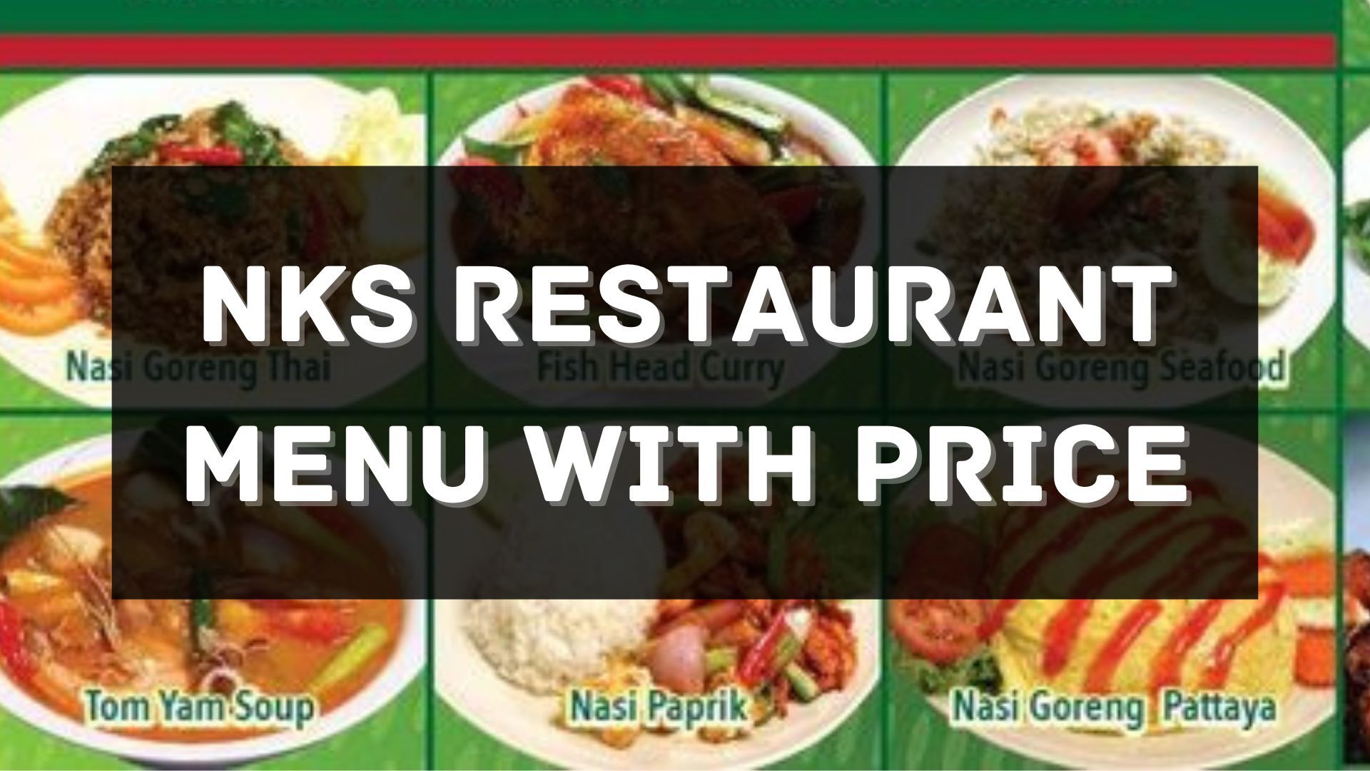 nks restaurant menu prices singapore